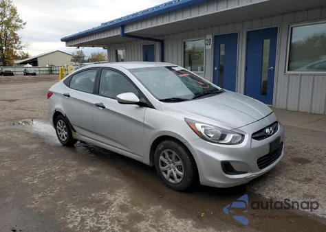 2012 Hyundai Accent Gls из США, поврежденный, VIN KMHCT4AE4CU040774